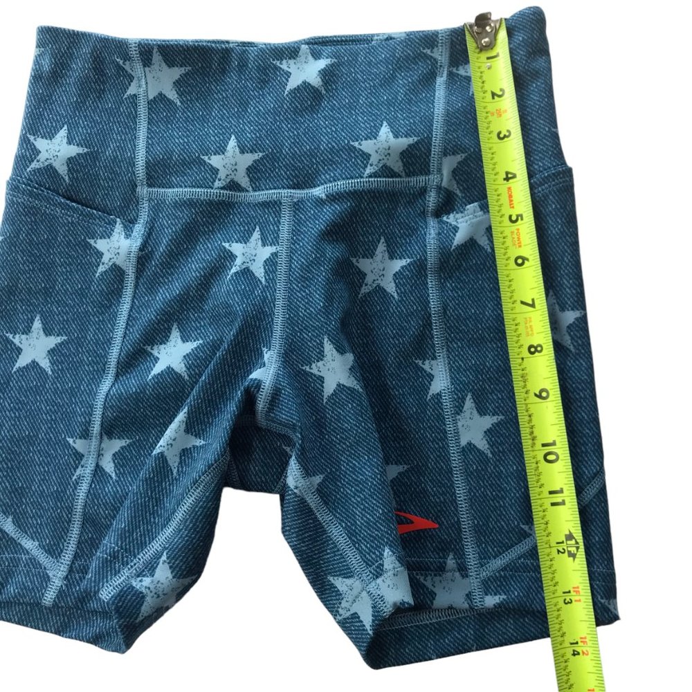 BROOKS Running Spandex Shorts Cycling Bicycle Spin Size Women's XS. Blue with S - Picture 12 of 15